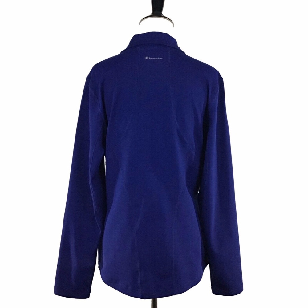 Champion Double Dry Zipper front Athletic Jacket L - Picture 5 of 7